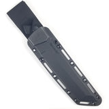 Cold Steel Large Warcraft Fixed Blade Knife Black G10 Tanto w/ Belt Sheath  OPEN BOX