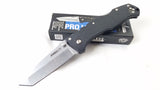 Cold Steel Pro Lite Lockback Black FRN Handle Folding Tanto Blade Knife 20NST