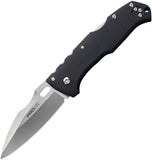 Cold Steel Pro Lite Lockback Sport Clip Black Folding Drop Pt Blade Knife 20NU