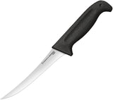 Cold Steel Commercial Series Stiff Curved Fixed Fillet Blade Black Knife 20VBCZ