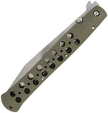 Cold Steel Ti-Lite Signature Linerlock OD Green G10 Folding S35VN Knife 26C6AA
