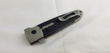 Cold Steel Oyabun Black & Gray Leaf Spring Lock Folding Flipper Knife 26t