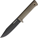 Cold Steel SRK Compact Fixed Blade Knife Dark Earth SK5 Carbon Steel 49LCKDDEBK