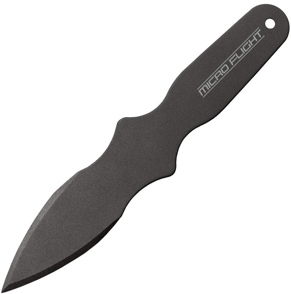 Cold Steel Micro Flight Throwing Knife Black Coated Spring Steel Blade 80STMB
