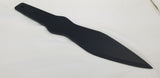 Cold Steel Black Carbon Steel Handle Thrower Sure Balance Carbon Steel Blade 80TSB