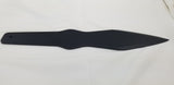 Cold Steel Black Carbon Steel Handle Thrower Sure Balance Carbon Steel Blade 80TSB