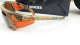 Cold Steel Military Spec Battle Shades Orange Camo Sunglasses 100% UV ABC EW12