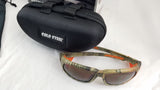 Cold Steel Military Spec Battle Shades Orange Camo Sunglasses 100% UV ABC EW12