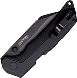 Cold Steel Karve Atlas Lock Black G10 Folding AUS-10A Seax Pocket Knife FL38VK