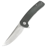 Coeburn Tool Clinch Linerlock Black Micarta Folding M390 Folding Knife (Limited Edition)