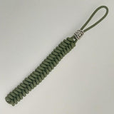 Coeburn Tool OD Green Fishtail Knot Paracord Lanyard w/ Viking Bead CT1041
