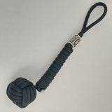 Coeburn Tool Black Paracord Monkey Fist Lanyard w/ Viking Bead CT1044