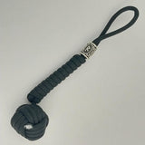 Coeburn Tool Black Paracord Monkey Fist Lanyard w/ Viking Bead CT1044