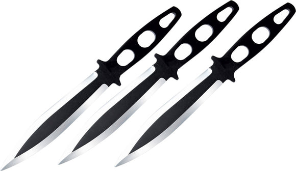 Condor Tool & Knife Set of 3 Wing Fixed Blade One Piece Throwing Knives 10096SET