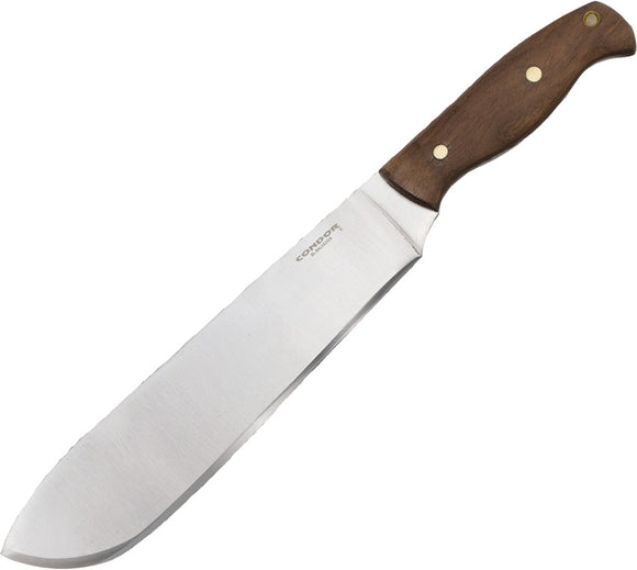 Condor Knives Ironpath Bolo Fixed Brown Wood Handle Machete 392898HC