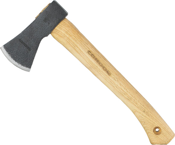 Condor Knives Mini Greenland Fixed Black Axe Head Wood Handle Hatchet 3930077