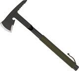 Condor Tool & Knife Black Fixed Ax Head TRT-Tactical Rescue Tomahawk Axe 4012TRT
