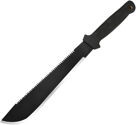 Condor Tool & Knife Black Fixed Carbon Steel Sawback Sabertooth Machete 420S12HC