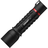 Coast XP11R Black & Red Aluminum Water Resistant Flashlight 30326