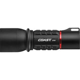 Coast XP6R Black & Red Aluminum Water Resistant Flashlight 30342