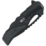 Defcon 5 Delta Linerlock Black G10 Folding 440 Stainless Pocket Knife K004
