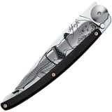 Deejo Tattoo Linerlock 37g Pin Up Folding Knife 1ab100