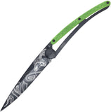 Deejo Tattoo Linerlock 37g Snake Folding Knife 1gc203