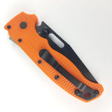 Demko Knives AD 20.5 Orange Shark Lock Clip Point Folding Knife 205f13b
