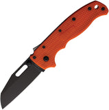 Demko AD 20.5 Shark-Lock Orange G10 Folding D2 Steel Pocket Knife 205F26B