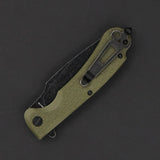Daggerr Knives Fielder Linerlock OD Green FRN Folding 8Cr14MoV Knife RFDFOLBW