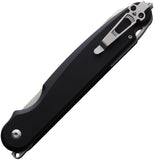 Daggerr Knives Anaconda Button Lock Black G10 Folding VG-10 Pocket Knife RFM033BKSW