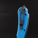 Daggerr Knives Urban 2 Linerlock Blue FRN Folding 8Cr14MoV Pocket Knife RU2FBLBW