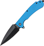 Daggerr Knives Urban 2 Linerlock Blue FRN Folding 8Cr14MoV Pocket Knife RU2FBLBW