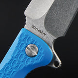 Daggerr Knives Urban 2 Linerlock Blue FRN Folding 8Cr14MoV Pocket Knife RU2FBLSW