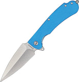 Daggerr Knives Urban 2 Linerlock Blue FRN Folding 8Cr14MoV Pocket Knife RU2FBLSW