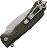 Daggerr Knives Urban 2 Linerlock OD Green FRN Folding 8Cr14MoV Knife RU2FOLSW