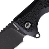 Daggerr Knives Wocket Linerlock Black FRN Folding 8Cr14MoV Pocket Knife RWKFBKBW