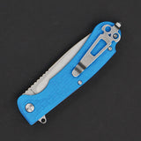 Daggerr Knives Wocket Linerlock Blue FRN Folding 8Cr14MoV Pocket Knife RWKFBLSW