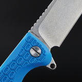 Daggerr Knives Wocket Linerlock Blue FRN Folding 8Cr14MoV Pocket Knife RWKFBLSW