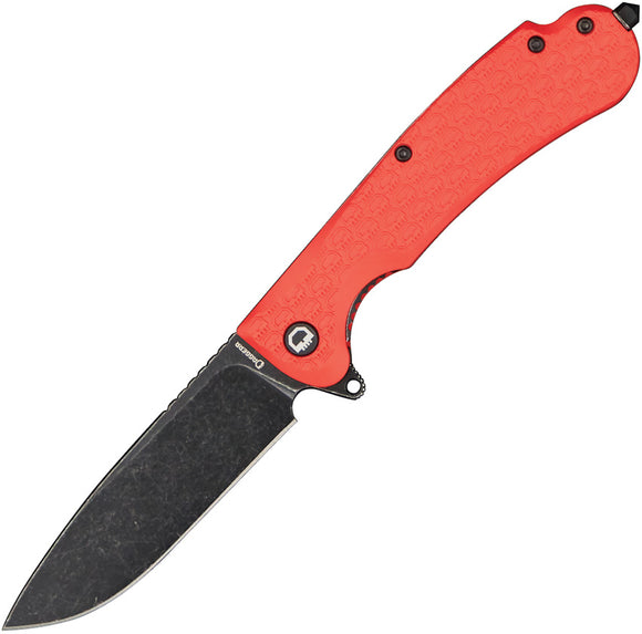 Daggerr Knives Wocket Linerlock Orange FRN Folding 8Cr14MoV Knife RWKFORBW