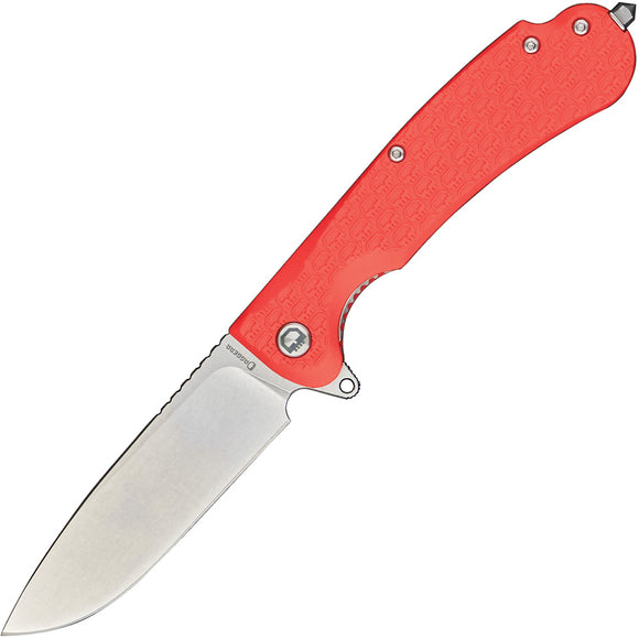 Daggerr Knives Wocket Linerlock Orange FRN Folding 8Cr14MoV Knife RWKFORSW