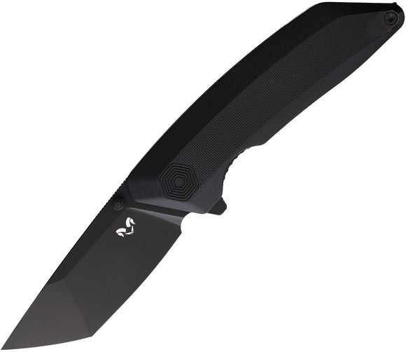Damned Designs Chimera Linerlock Black G10 Folding 14C28N Pocket Knife 009GBB