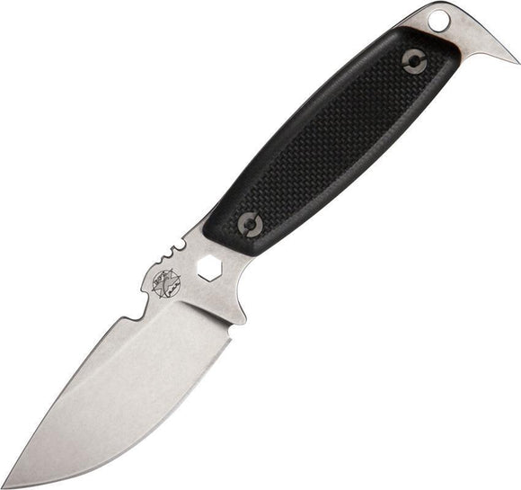 DPx Gear HEST II Milspec Fixed Blade Knife Black G-10 Handle