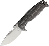DPx Gear HEST-F Framelock Gray Titanium Folding Bohler M390 Pocket Knife HSF019   - On Sale