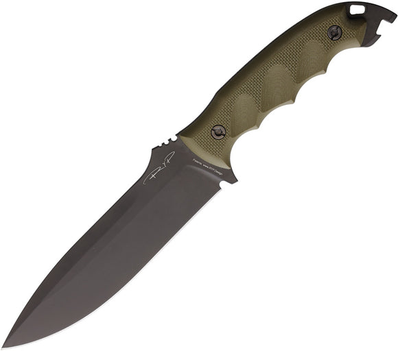 DPx Gear HEST 6 Milspec Green OD G10 S35VN Fixed Blade Knife HSX061