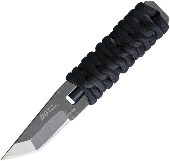 Darrel Ralph DGT Shadrach Black Wrapped 154CM Stainless Fixed Blade Knife 035
