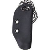 Darrel Ralph DGT Shadrach Black Wrapped 154CM Stainless Fixed Blade Knife 035