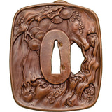 Dragon King Pine Crane Wakizashi Cord Wrapped Steel Sword w/ Scabbard 35300