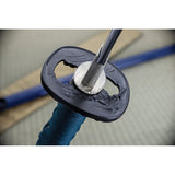 Dragon King War Horse Katana Blue Cord Wrapped Steel Sword w/ Scabbard 35350