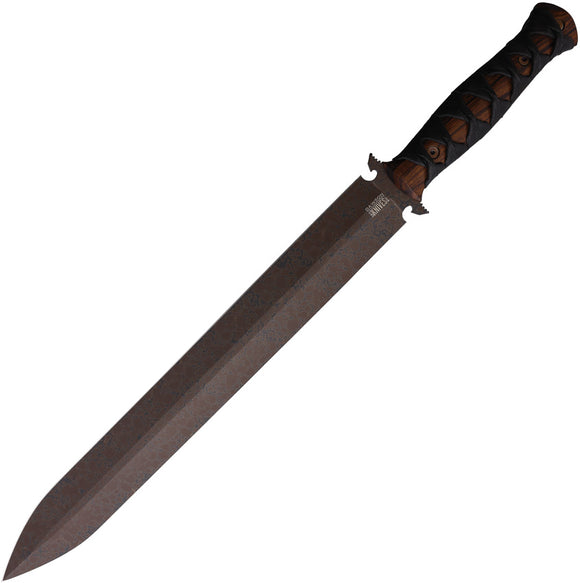 Dawson Knives Praetorian Wrapped Ironwood CPM-3V Scorched Earth Sword 16SEAI